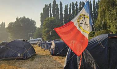 Veinte brigadistas santafesinos llegaron a Neuquén para reemplazar a sus compañeros en el combate de incendios