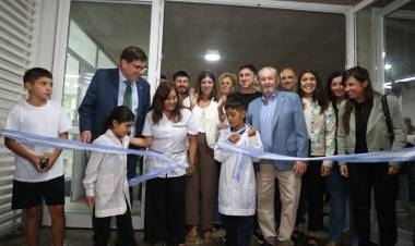 Provincia inauguró el nuevo edificio de la Escuela Primaria “Mariano Moreno” de Monte Vera