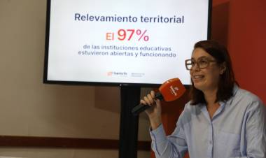 El 97 ? las escuelas santafesinas estuvieron abiertas y funcionando el 24 de febrero