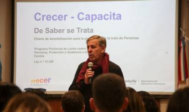Provincia desarrolla jornadas de capacitación y concientización en torno a la problemática de la trata de personas