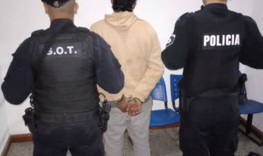  APREHENSION DE UN MASCULINO CON PEDIDO DE CAPTURA. 