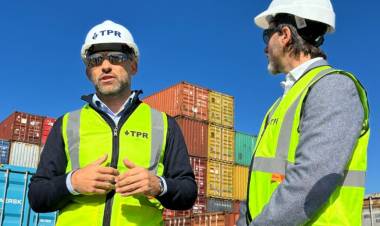 En julio de 2025 el Puerto de Rosario marcó un nuevo récord en toneladas embarcadas