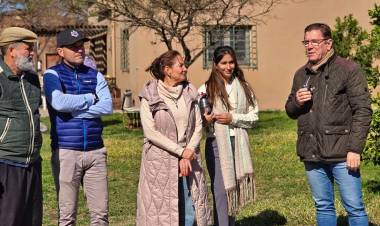 BORLA: “SON PROGRAMAS QUE NOS AYUDAN A FORTALECER EL TURISMO RURAL EN EL DEPARTAMENTO”.