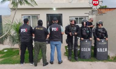 LA PDI DETUVO EN  CÓRDOBA A UN HOMBRE INVOLUCRADO EN UN ROBO EN SAN JUSTO