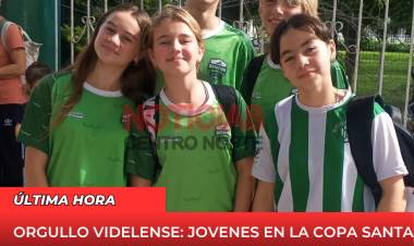 Orgullo videlense: jóvenes que representan mucho más que un deporte