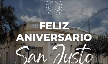 San Justo celebra hoy un nuevo aniversario de su fundación