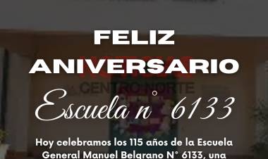 Felices 115 años, querida Escuela