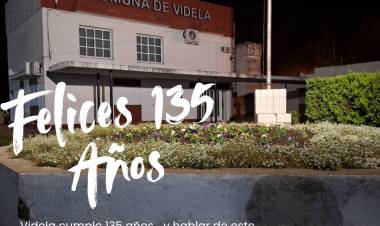 135 años de Videla: un pueblo construido por su gente, sus historias y su identidad