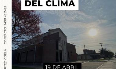 PRONOSTICO DEL CLIMA// VIDELA Y REGION 19 DE ABRIL 2026