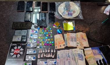 Detenidos y secuestro de cocaína en allanamientos en barrio San Lorenzo de Santa Fe