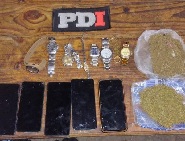 PDI detuvo a dos hombres por robo calificado en la ciudad de Santa Fe