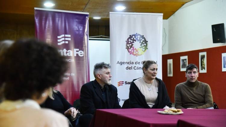 Salud provincial consolida el trabajo conjunto con organizaciones de pacientes oncológicos