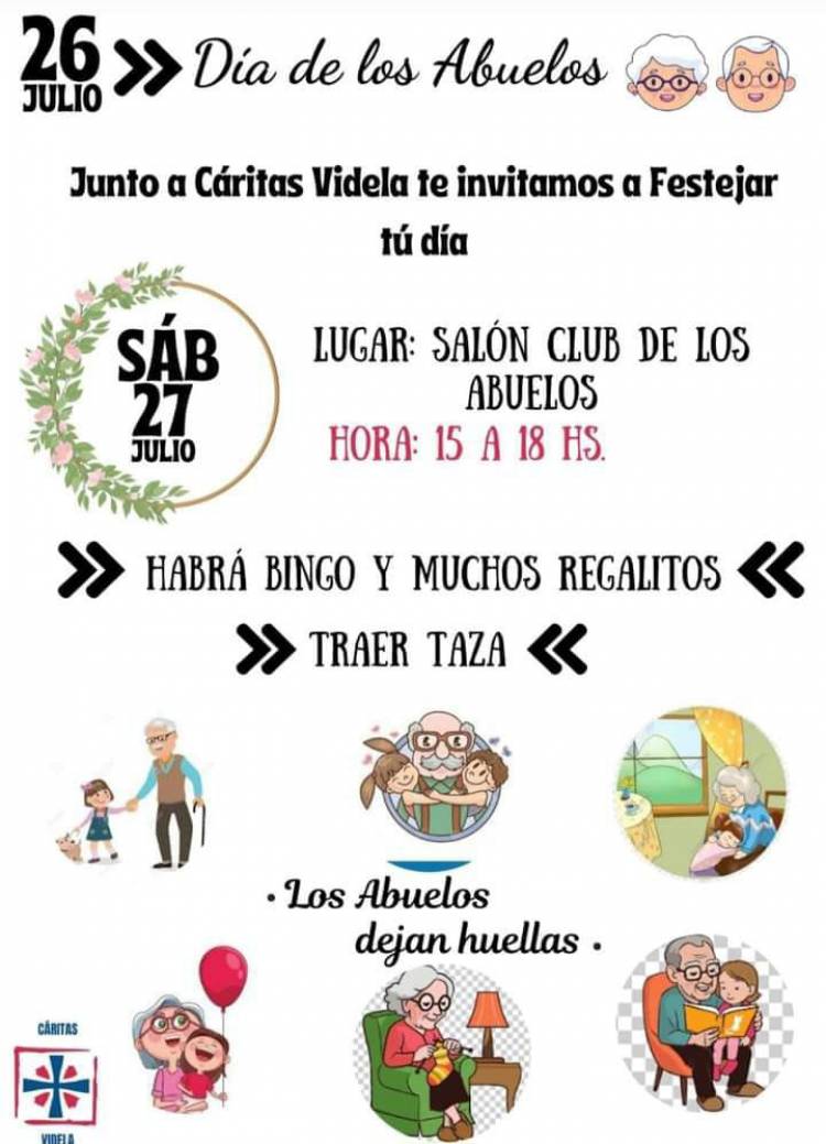 *Celebración del Día de los Abuelos en Videla: Bingo, Regalos y Mucha Diversión en el Club de los Abuelos*