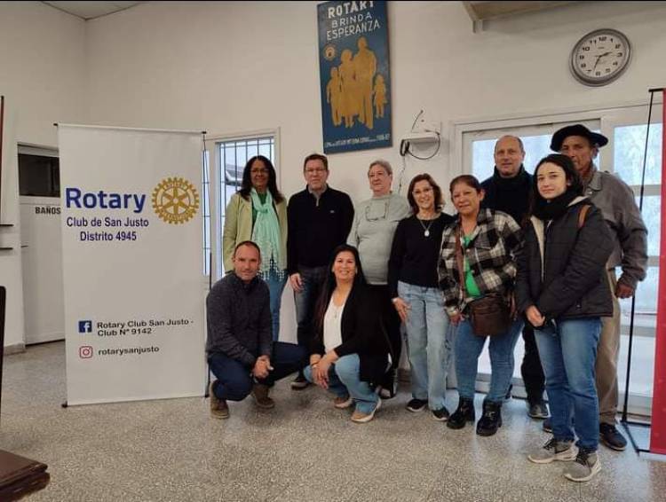Rodrigo Borla/Seguimos acompañando a las  Instituciones que Trabajan por San Justo