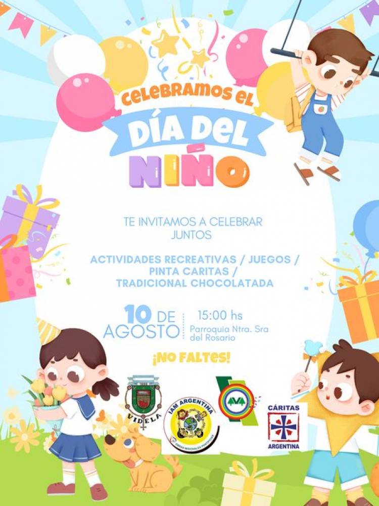 Comuna de Videla//Celebramos el Día del Niño