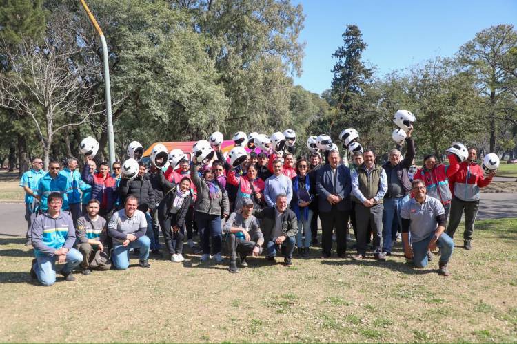  Seguridad Vial: Santa Fe fue sede de la primera capacitación de conducción segura de motos