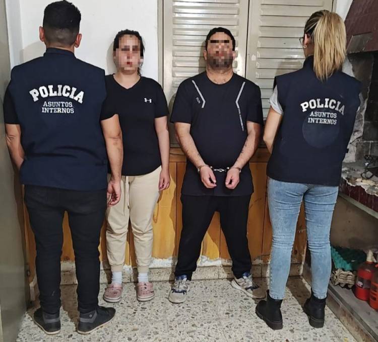 Detuvieron a un hombre y una mujer con pedido de captura por intimidaciones a un hombre en Villa Gobernador Gálvez