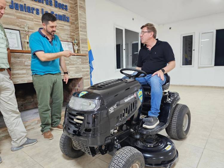 Rodrigo Borla// Gestiones para seguir impulsando a la Camila
