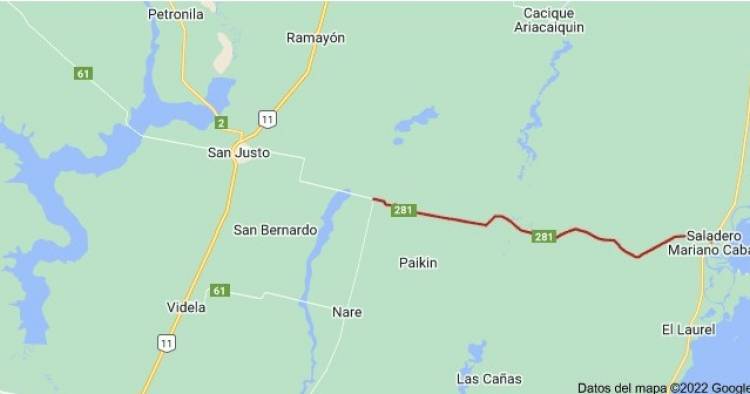 BORLA ADELANTO QUE EL AÑO QUE VIENE SE LICITARÍA UNA GRAN OBRA VIAL EN EL DEPARTAMENTO SAN JUSTO.