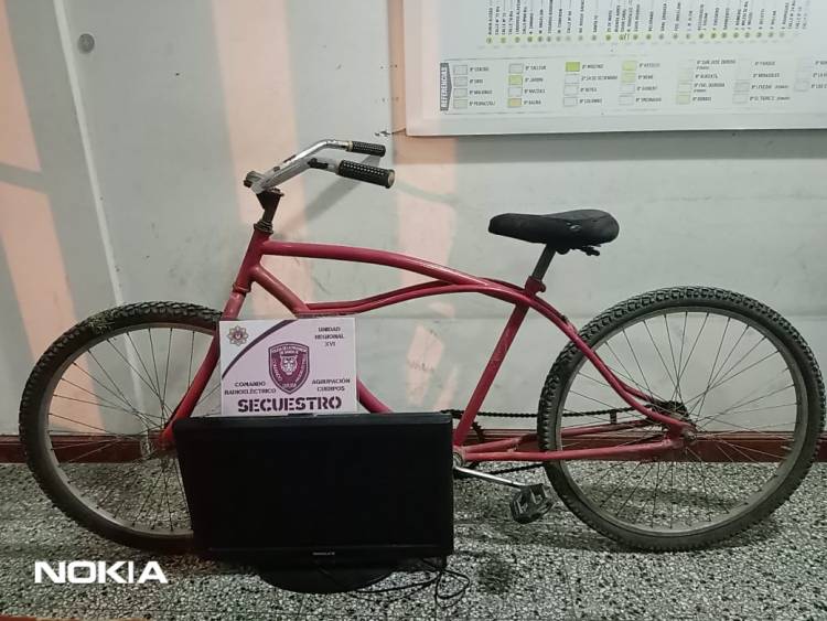 San Justo//Recuperan TV sustraído de una vivienda 