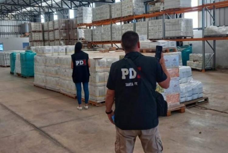 Sauce Viejo: PDI secuestró un cargamento valuado en más de 1000 millones de pesos
