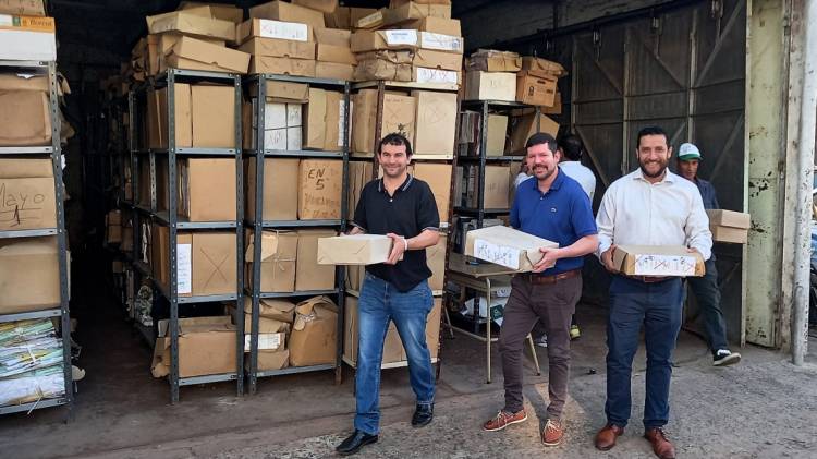 Despapelización: el Ministerio de Trabajo descartó más de 5 toneladas de papel