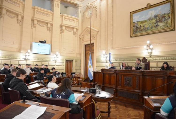 Rodrigo Borla//TIENE MEDIA SANCIÓN EL PROYECTO DE ALUMNOS DE LA ESCUELA TÉCNICA DE GOBERNADOR CRESPO.