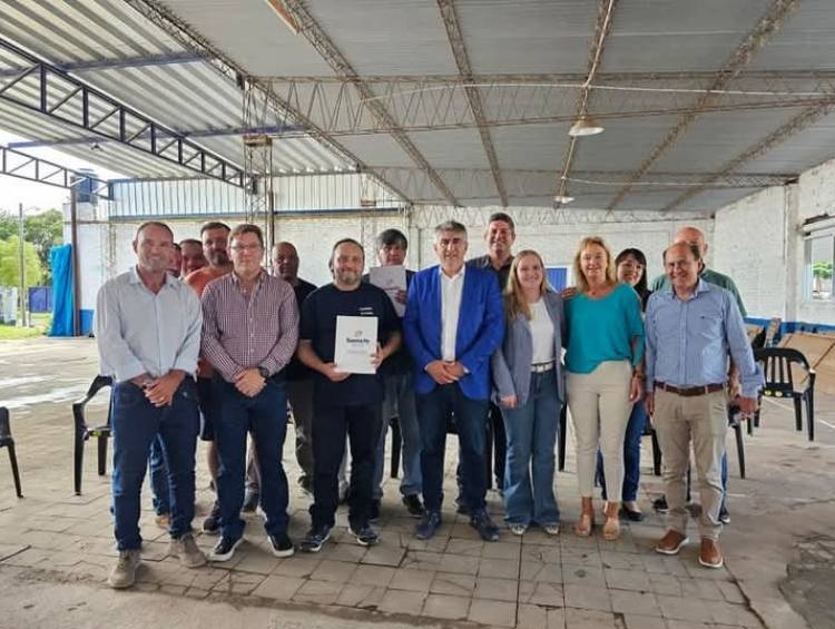 SON CASI 700 MILLONES DE PESOS QUE EL GOBIERNO PROVINCIAL OTORGÓ AL DEPARTAMENTO SAN JUSTO.