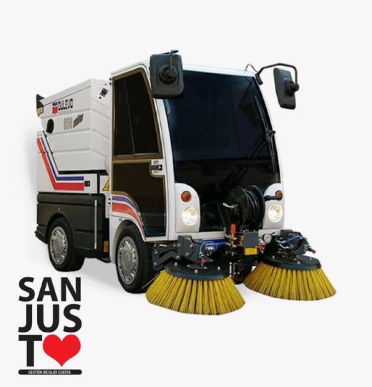 San Justo//EL GOBIERNO LICITA LA COMPRA DE UNA BARREDORA Y MOTOS ELÉCTRICAS