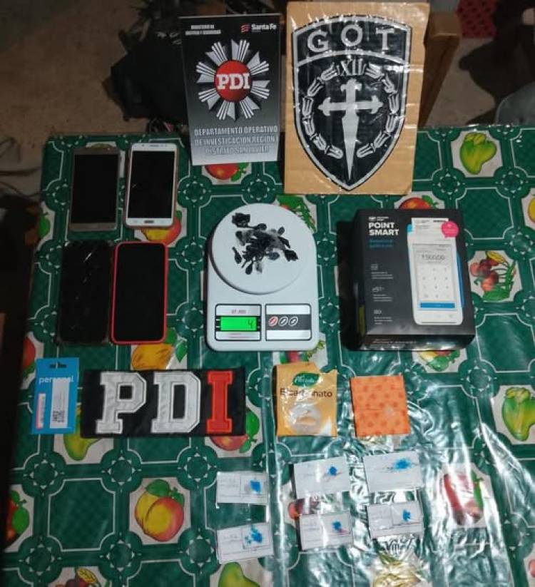 Siete personas fueron detenidas en allanamientos por microtráfico realizados en San Javier