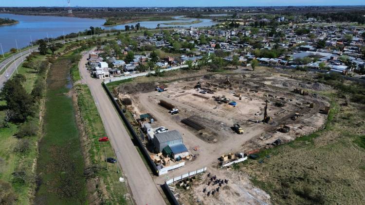 Juegos Suramericanos: Provincia ya construye el Microestadio de Santa Fe y comenzó con las tareas de pilotaje