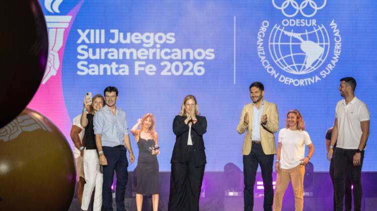 En Rosario, más de 35.000 personas encendieron la cuenta regresiva de los Juegos Suramericanos 2026