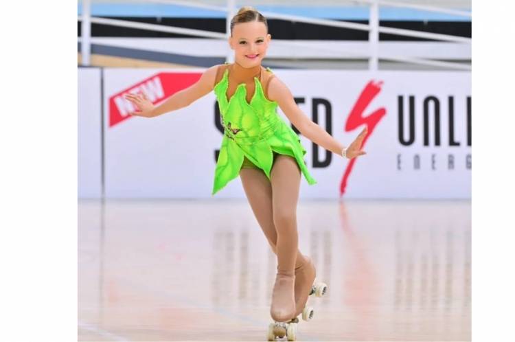 Tiene 10 años, es santafesina y se consagró campeona mundial de patín artístico